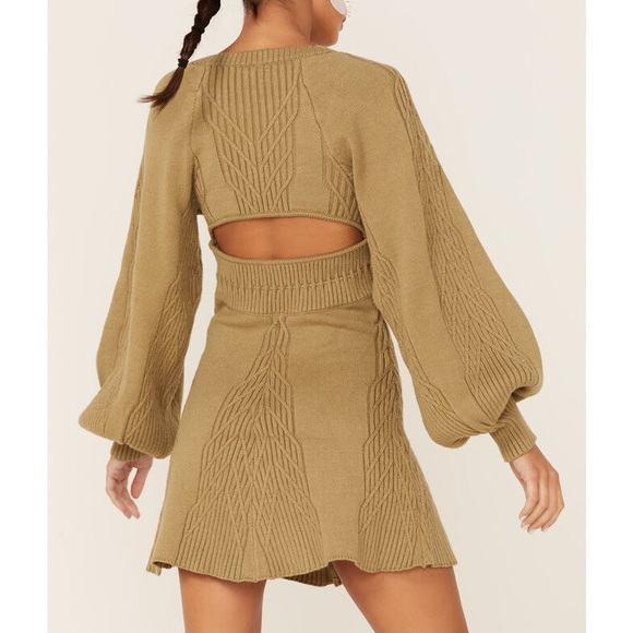 Free People Emmaline Sweater Mini Dress - Picture 6 of 6